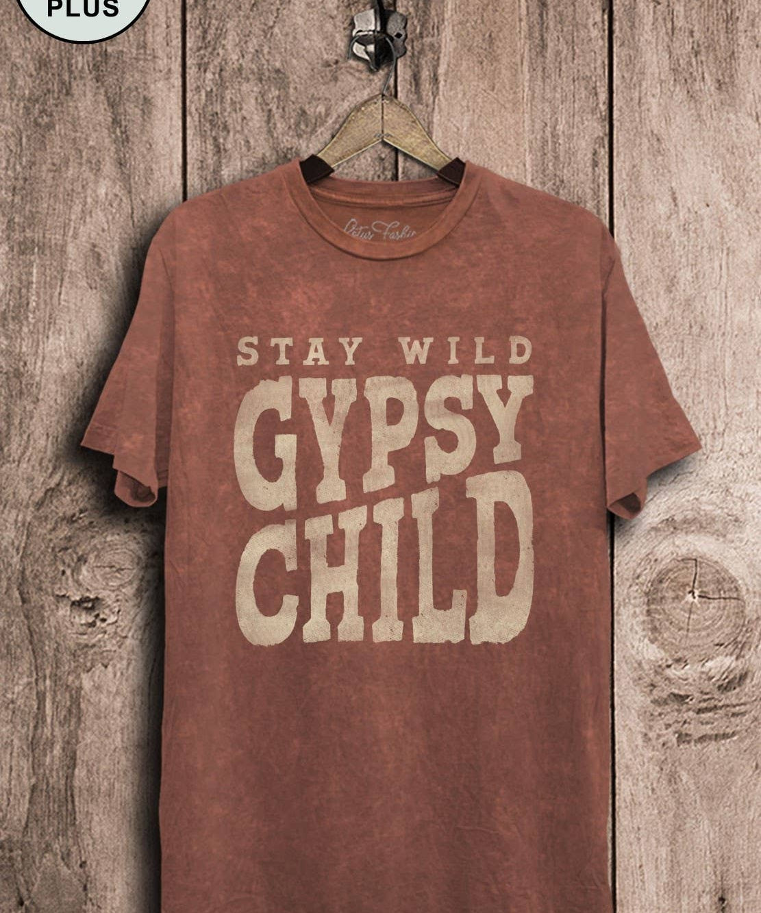 "Stay Wild Gypsy Child" Graphic Top