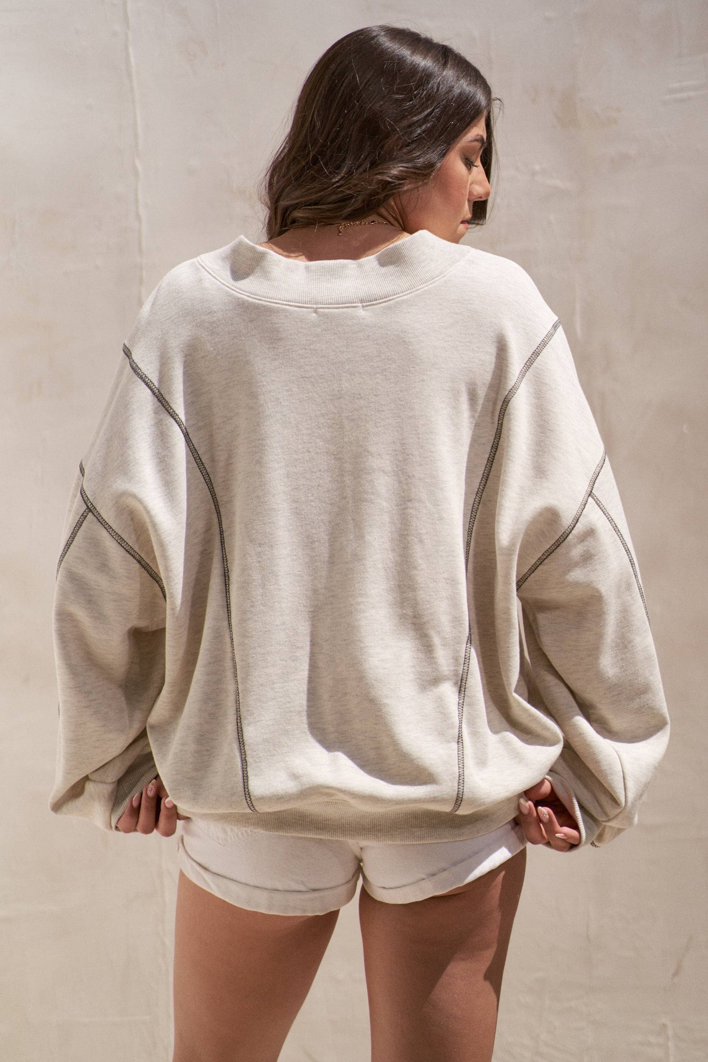 Twist Front Sweater