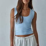 Double Layered Seamless Top