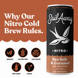 Nitro Cold Brew Organic Coffee - Sea Salt & Caramel