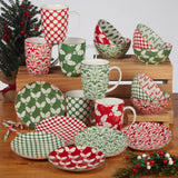 Winter Medley Christmas Dinner Bowl