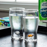 Football Icon Beer Glass-6"H(20oz)