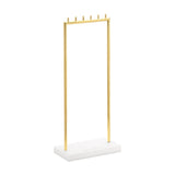Branded Free Floating Necklace Display With 6 Hooks