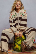 Striped & Floral Lounge Pants