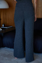Ribbed Straight Leg Pants