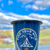 "Find Your Wild" Enamel Reusable Candle