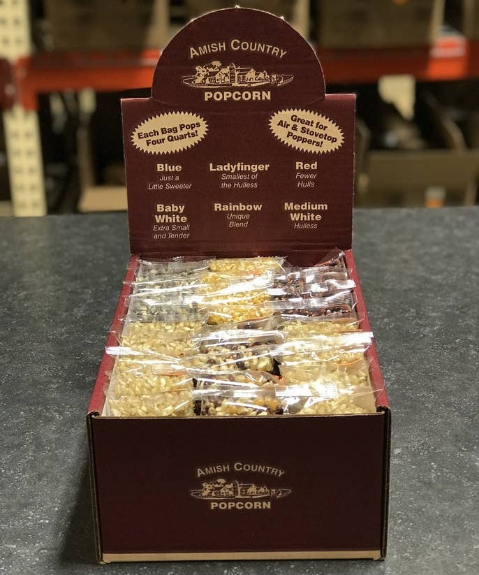 4oz. Popcorn Sampler Display Box