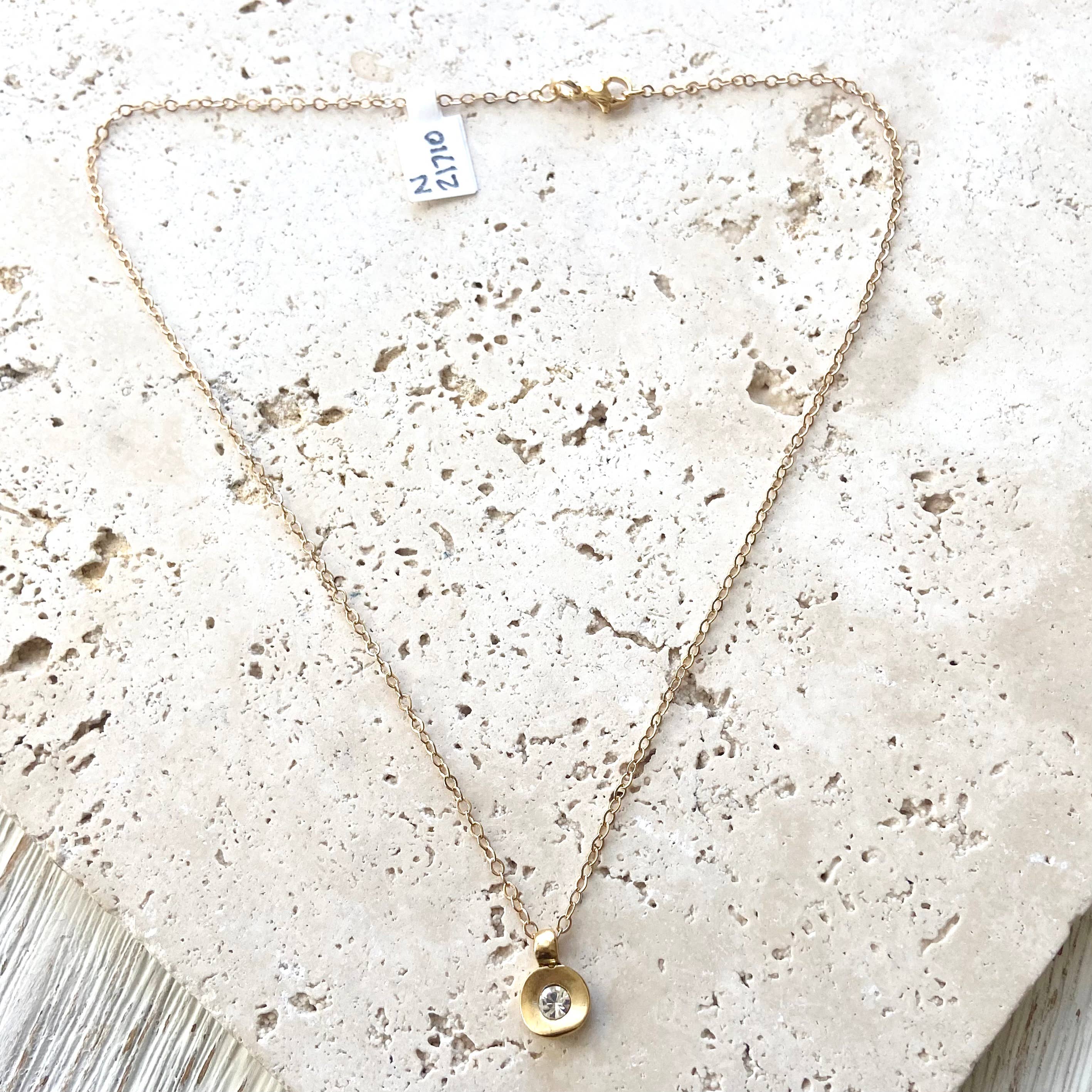 Hand Casted Swarovski Necklace