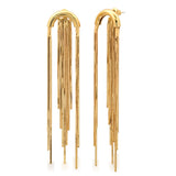Multi-Chain Waterfall Earrings