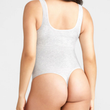 Cotton Seamless Shaping Thong Bodysuit