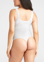 Cotton Seamless Shaping Thong Bodysuit