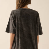 Vintage Birds Oversized Graphic Tee