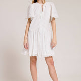 Embroidered Cotton Minidress