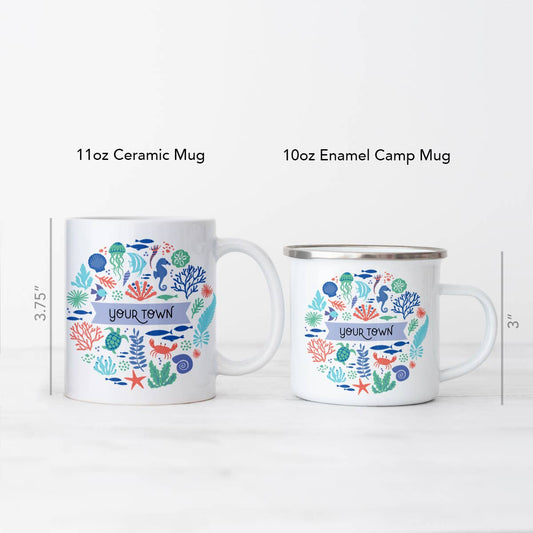 Coastal Ocean Life Mug