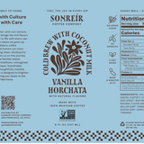 Vanilla Horchata – Coconut Milk Cold Brew Latte - Available Jan 2026