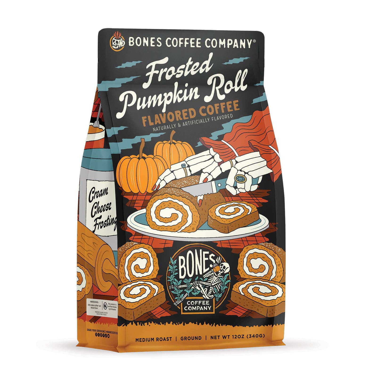 Frosted Pumpkin Roll Coffee | 12oz