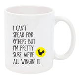 "I'm Pretty Sure We're Winging It" Mug