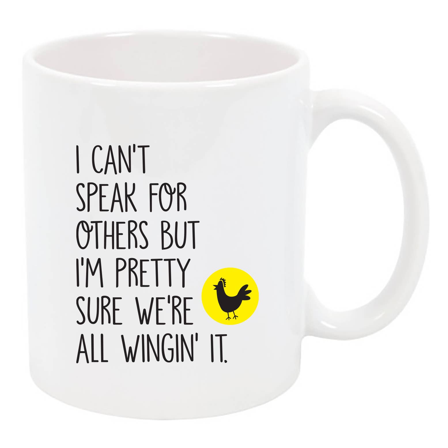"I'm Pretty Sure We're Winging It" Mug