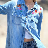 Happy Place Denim Shirt