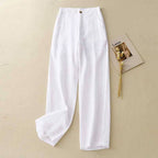 Loose Cotton Linen Trousers