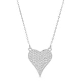 Pavé Heart Necklace