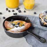 8oz Mini Round Cast Iron Skillet