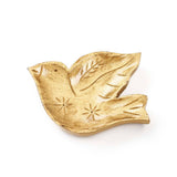 Chamak Bird Jewelry Tray - Metallic Painted Wood