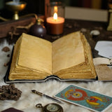 Handmade Leather World Map Journal, Vintage Travel Diary