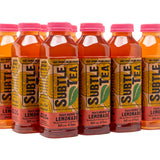 Subtle Tea Peach Brewed Lemonade - Case (12 Bottles)
