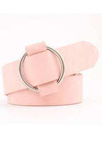 Basic Leatherette Buckle Belt