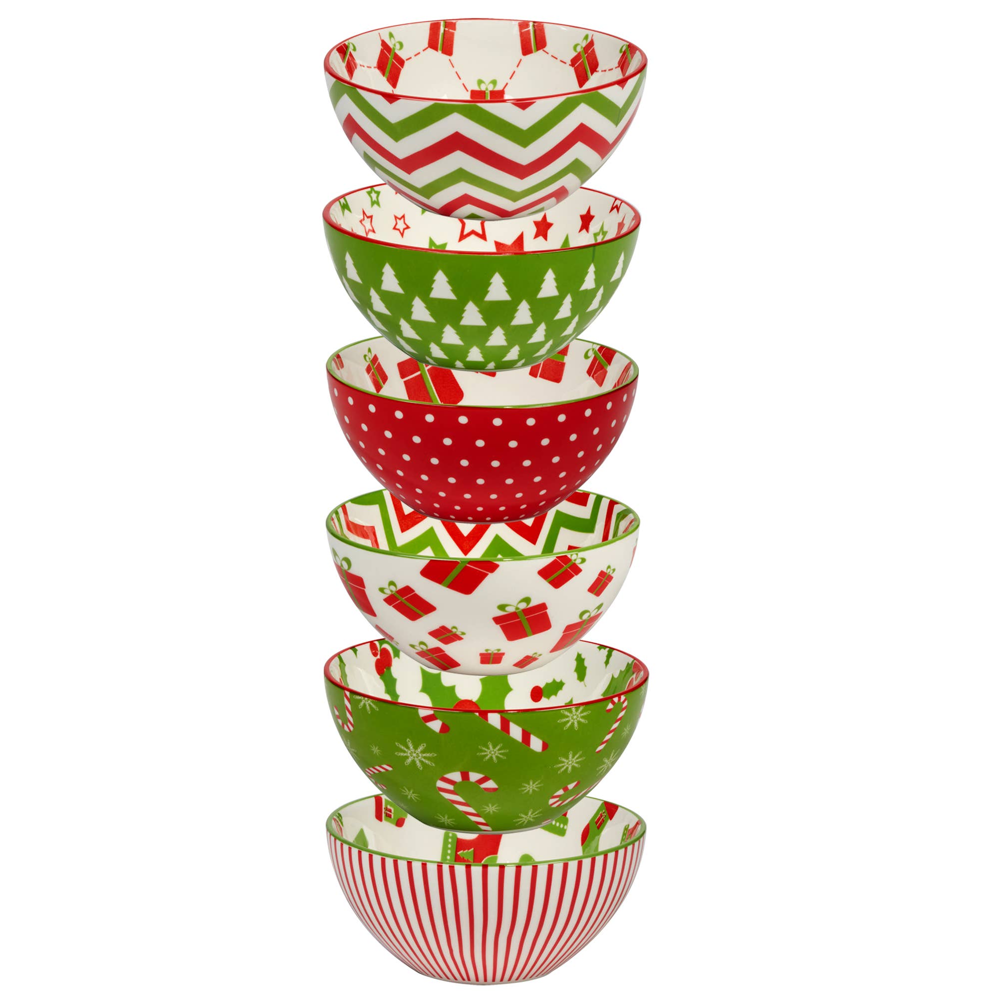 Holiday Patterned Bowl