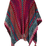 Fringed Knit Kimono