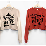 Good Witch / Bad Witch Cropped Sweater