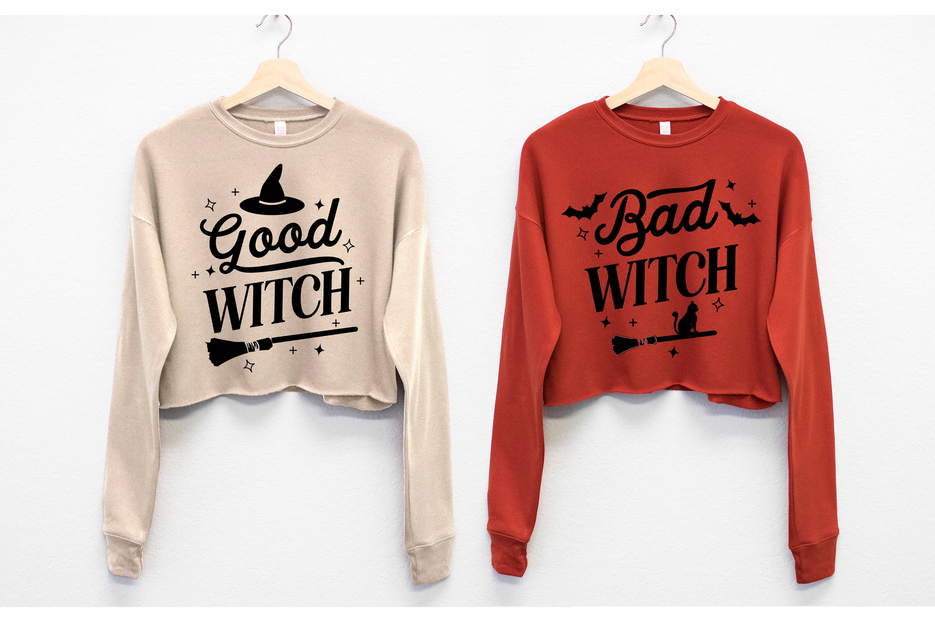Good Witch / Bad Witch Cropped Sweater