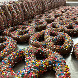 O’Gourmet MILK Chocolate 2PK Pretzel w/ Nonpareils 🥨 