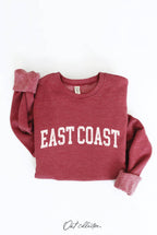 "EAST COAST" Graphic Sweatshirt