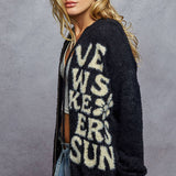 Love, Grow Zip-Up Hoodie