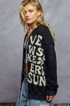 Love, Grow Zip-Up Hoodie