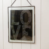 12"x16" L-O-V-E Art Poster