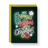 "Have Yourself a Badass Little Christmas" - A2 Holiday Card