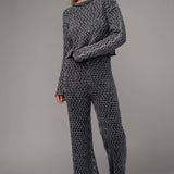 Knit Sweater & Pants Lounge Set