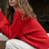 The Asher Sweater | Oversized Cropped Sweater
