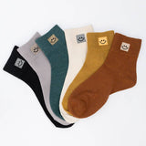 Happy Feet Embroidered Socks 🙃 - Fun Vibes