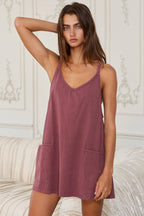 Washed Sporty Romper