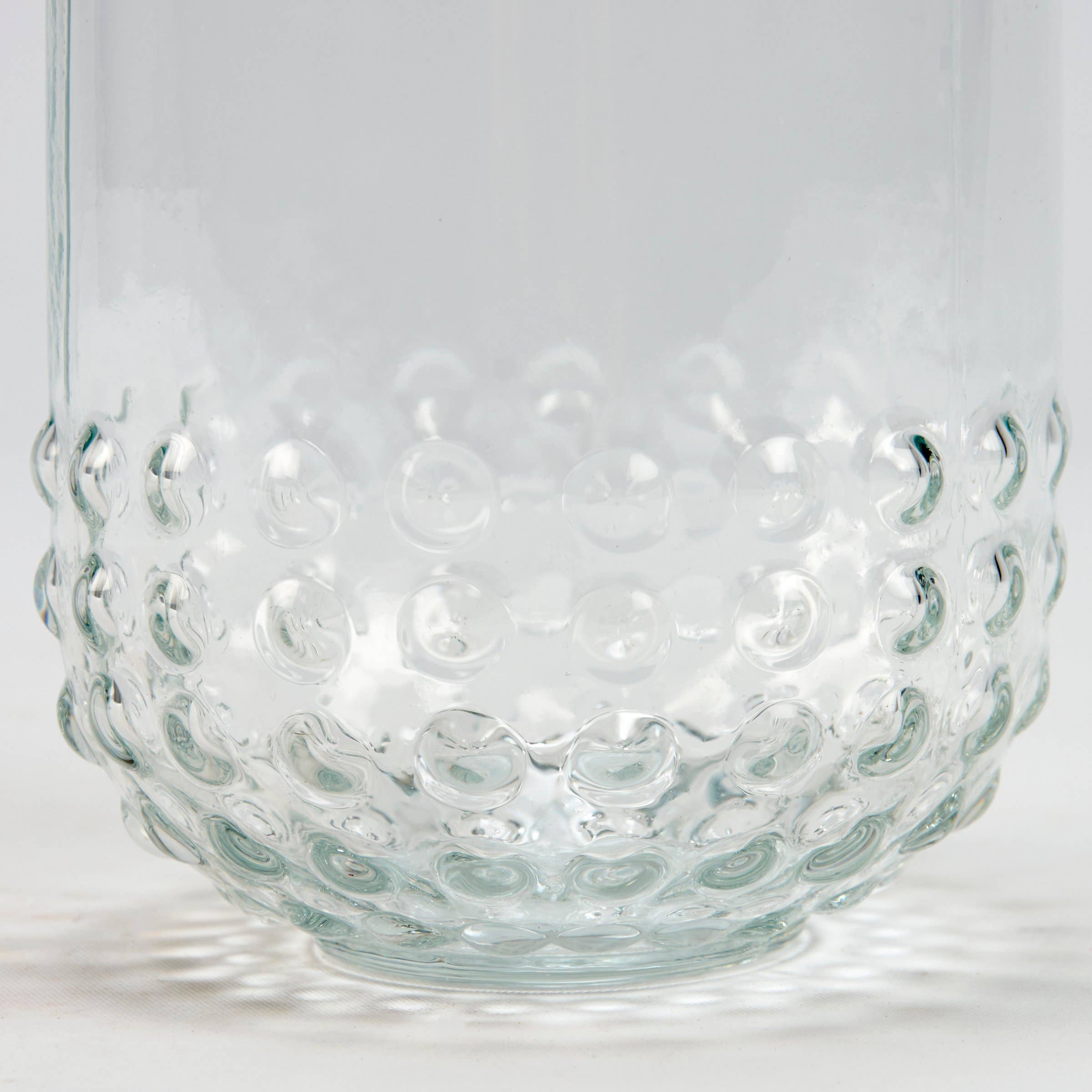 Small Gold Beaded Drinking Glass
