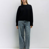 The Asher Sweater | Oversized Cropped Sweater