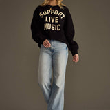 "Support Live Music" Sweatshirt