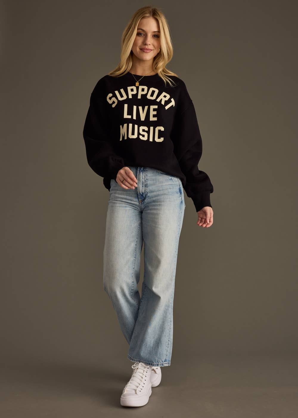 "Support Live Music" Sweatshirt