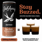 Nitro Cold Brew Organic Coffee - Sea Salt & Caramel