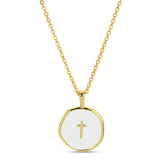 Cross Medallion Necklace